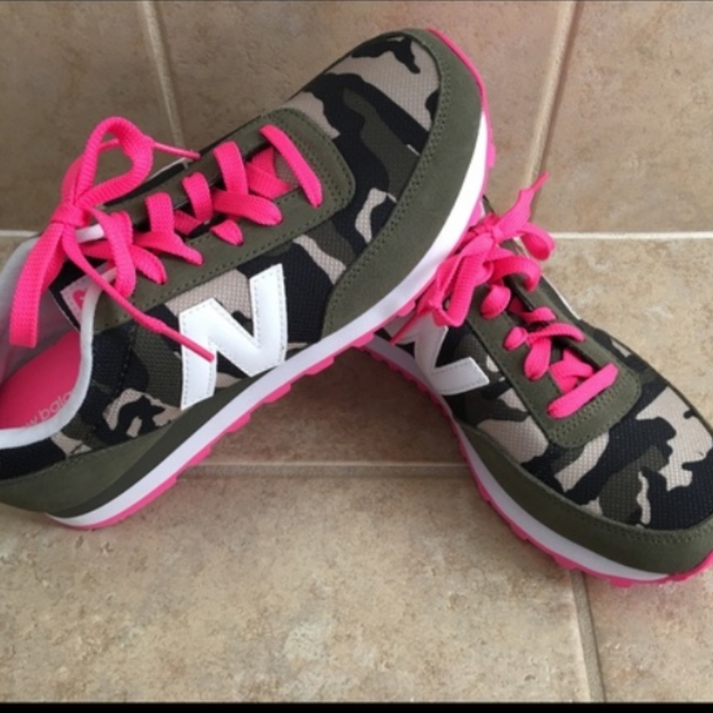 RARE NEW BALANCE CAMO 501 HOT PINK CAMOUFLAGE